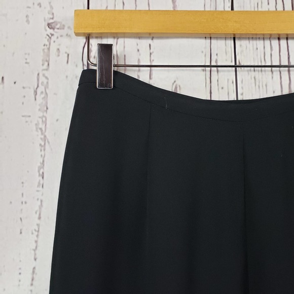 Jones New York Evening Dress Pants Womens Size 6 Pleat Front Black - Picture 2 of 8